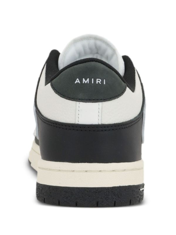 Browns AMIRI Black Skel Sneakers | Browns Low-Tops