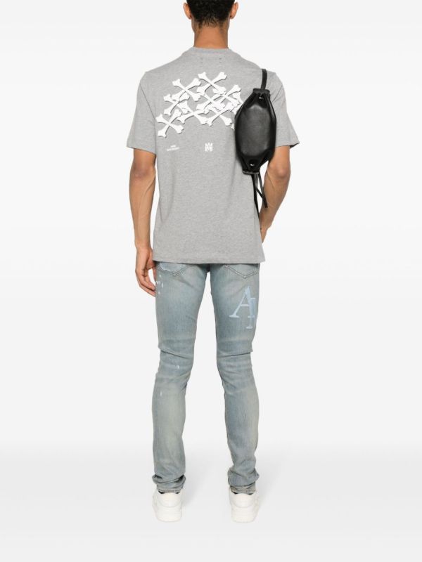 Browns AMIRI Bones Stacked T-Shirt | Browns T-Shirts