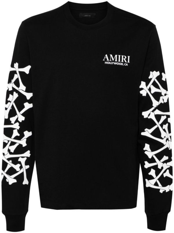 browns AMIRI Bones Stacked T-Shirt | Browns T-Shirts