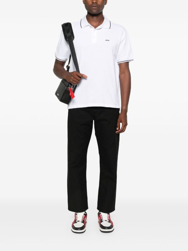 Browns AMIRI Cotton Polo Shirt | Browns Polo Shirts