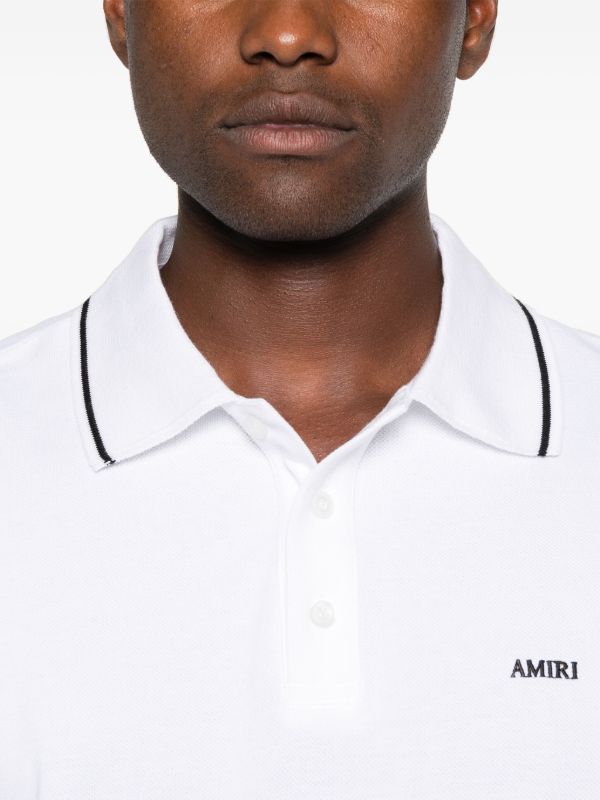 Browns AMIRI Cotton Polo Shirt | Browns Polo Shirts