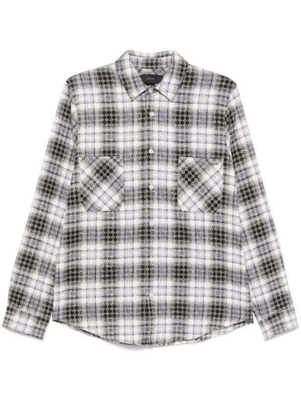 browns AMIRI flannel shirt | Browns Shirts