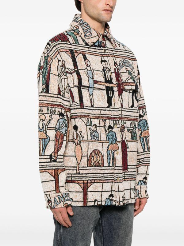 Browns AMIRI Jacquarded Shirt | Browns Shirts