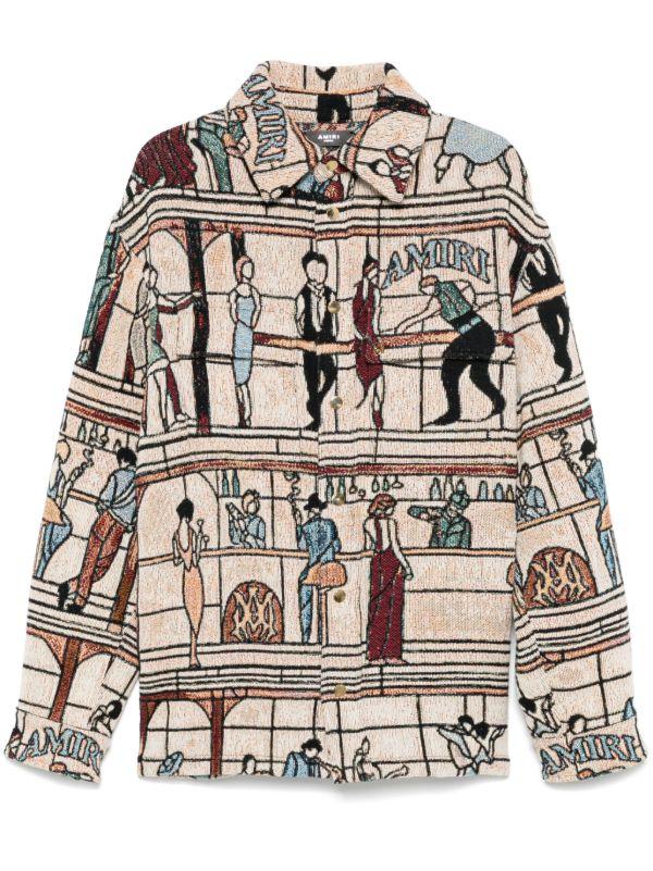 browns AMIRI Jacquarded Shirt | Browns Shirts