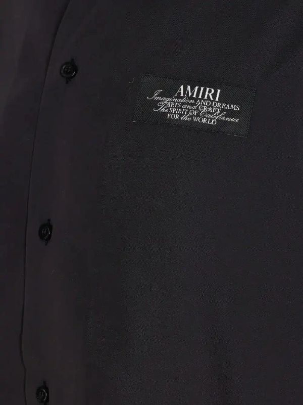 Browns AMIRI Logo-embroidered Shirt | Browns Shirts