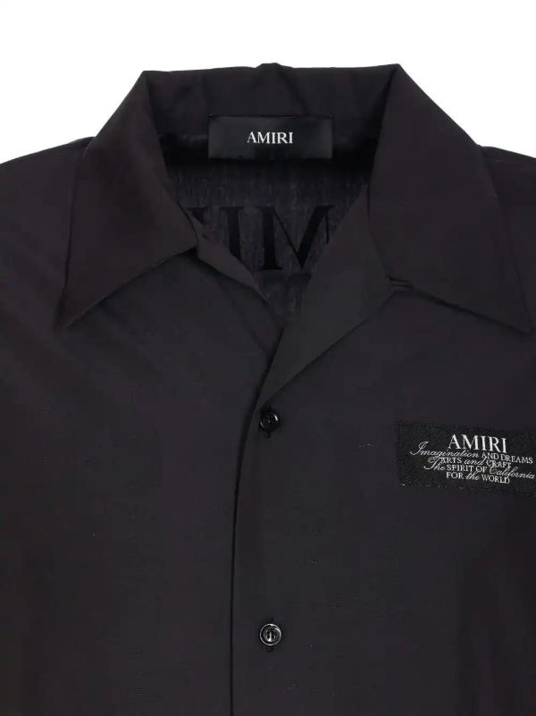 Browns AMIRI Logo-embroidered Shirt | Browns Shirts