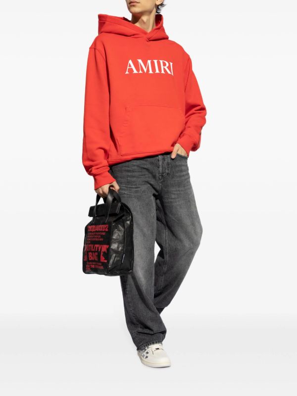 Browns AMIRI Logo-Print Hoodie | Browns Hoodies