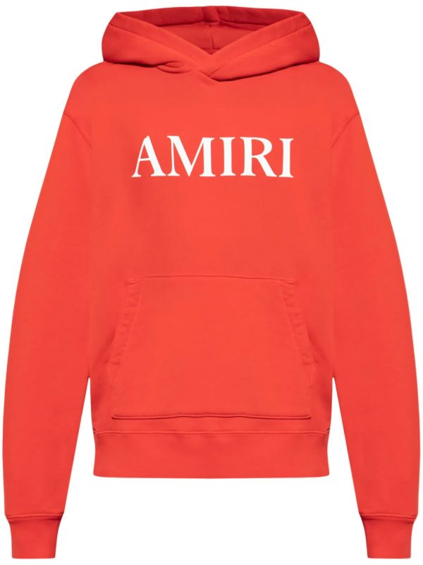 browns AMIRI Logo-Print Hoodie | Browns Hoodies