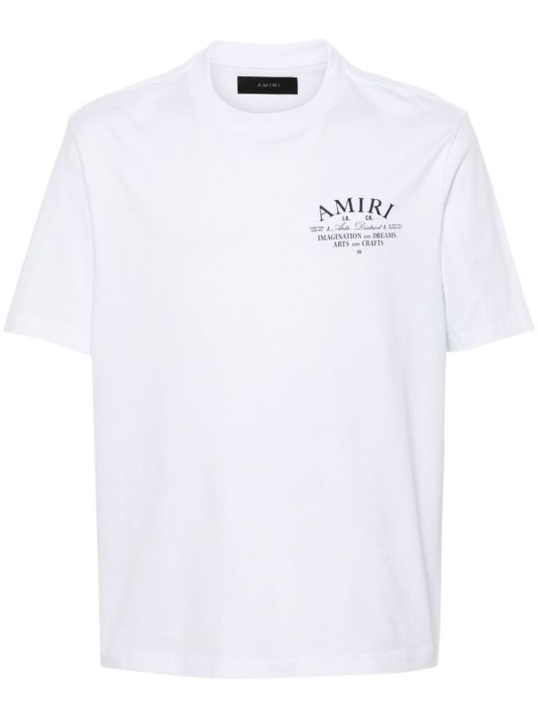 browns AMIRI Logo-Print T-Shirt | Browns T-Shirts