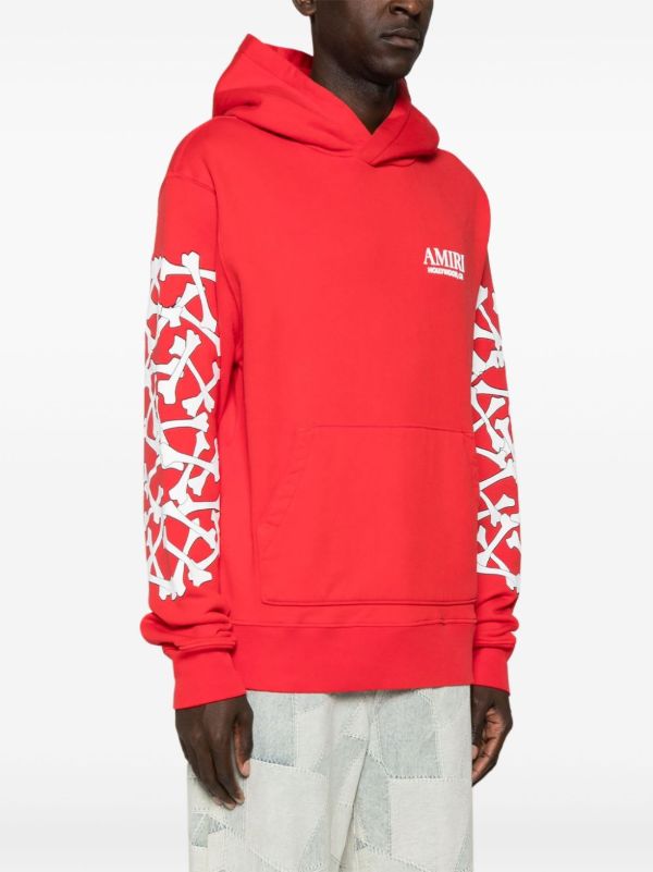 Browns AMIRI Red Bones Hoodie | Browns Hoodies