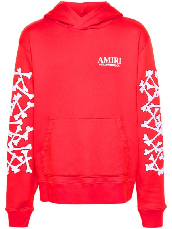 browns AMIRI Red Bones Hoodie | Browns Hoodies