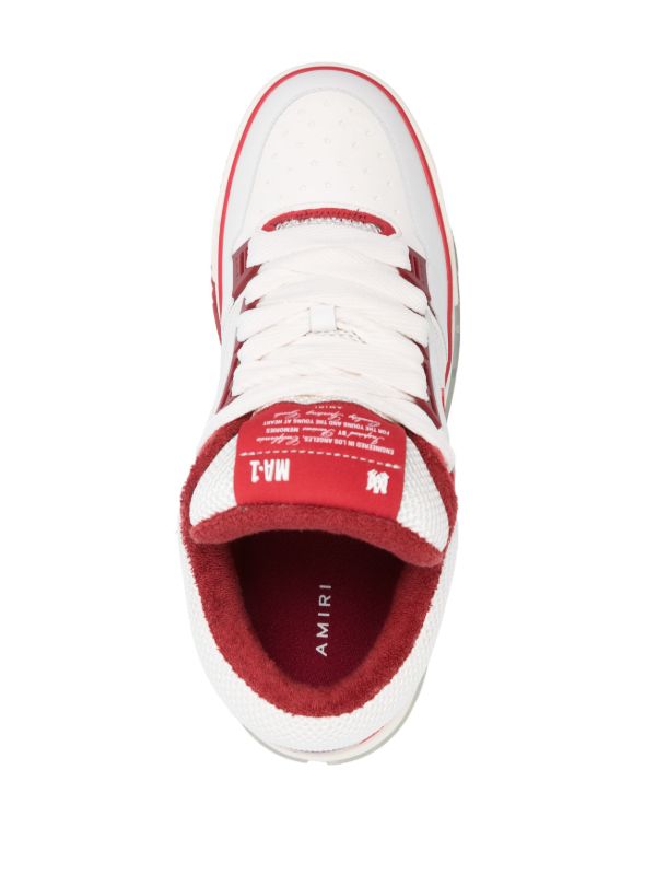Browns AMIRI Red MA-1 Sneakers | Browns Low-Tops