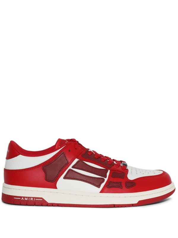 browns AMIRI Red Skel Sneakers | Browns Low-Tops