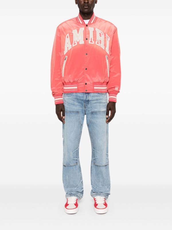Browns AMIRI Sun Faded Bomber Jacket
