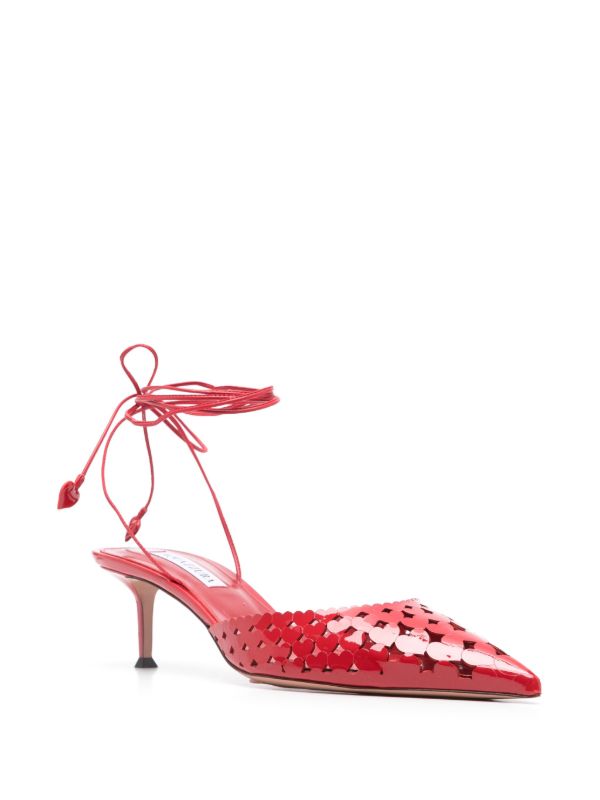 Browns Aquazzura 50mm Amourose Pumps | Browns Pumps