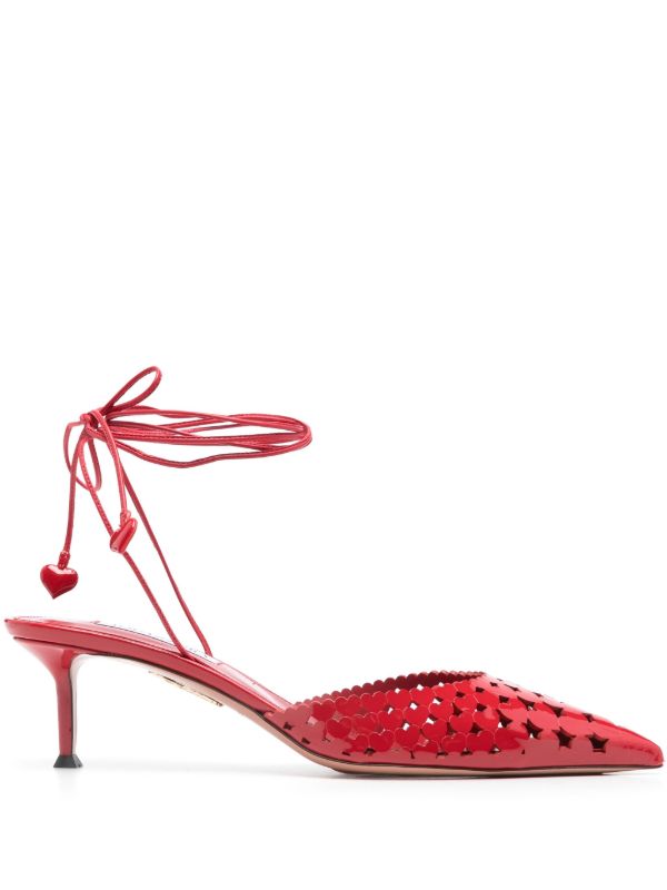 browns Aquazzura 50mm Amourose Pumps | Browns Pumps