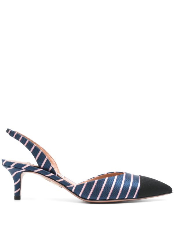 browns Aquazzura 50mm Milanese pumps | Browns Pumps