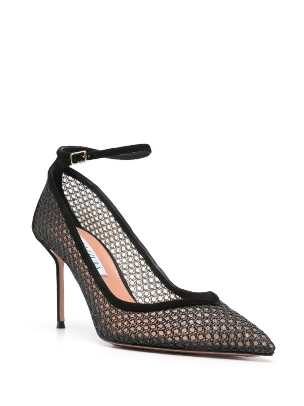 Browns Aquazzura 85mm Asha Pumps | Browns Pumps