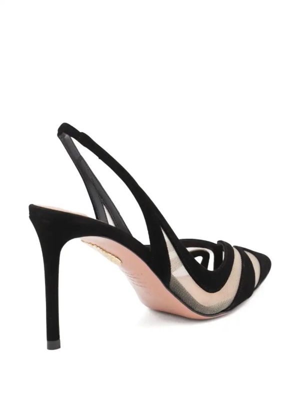 Browns Aquazzura 85mm Lune Pumps | Browns Pumps