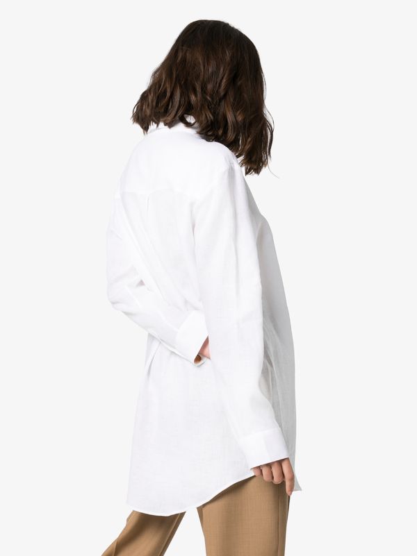 Browns Asceno Oversized Linen Shirt | Browns Shirts