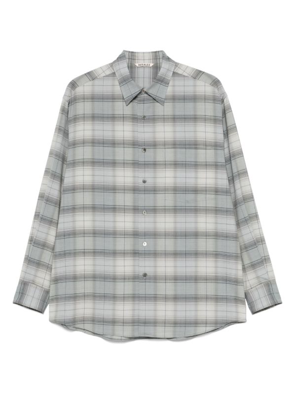 browns Auralee wool check shirt | Browns Shirts