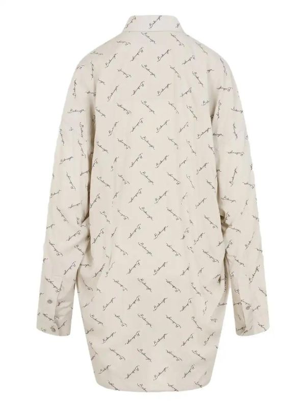 Browns Balenciaga Printed Shirt | Browns Shirts
