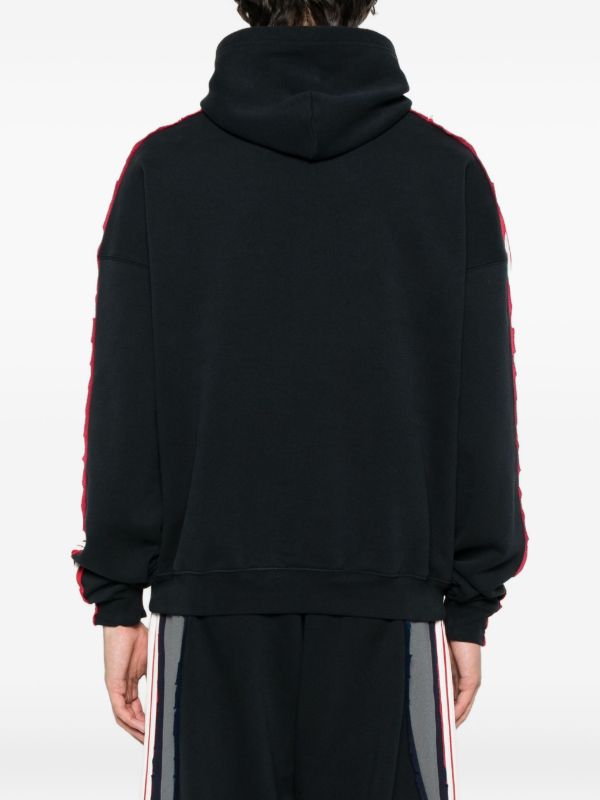 Browns Balenciaga Striped Hoodie | Browns Hoodies