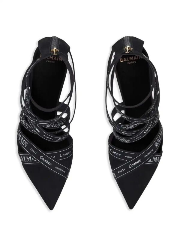 Browns Balmain 95mm Couture Pumps | Browns Pumps
