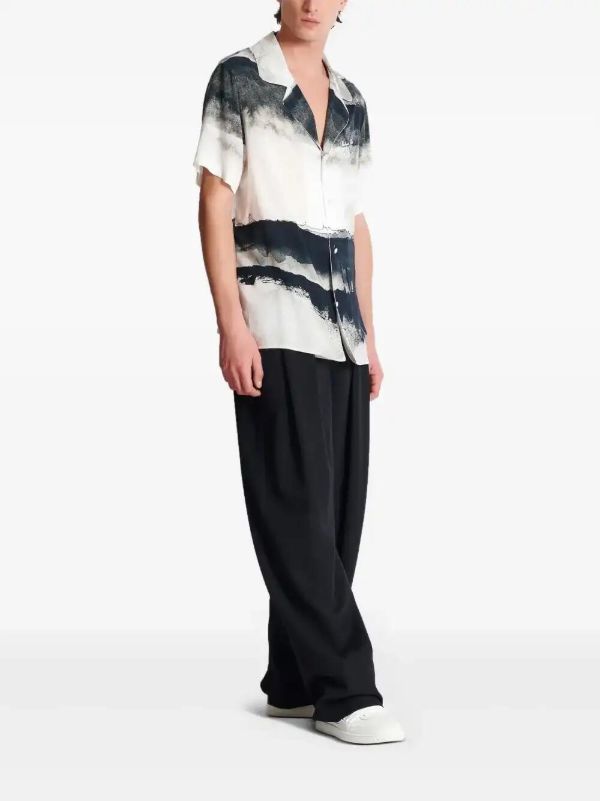 Browns Balmain Moon-print Shirt | Browns Shirts
