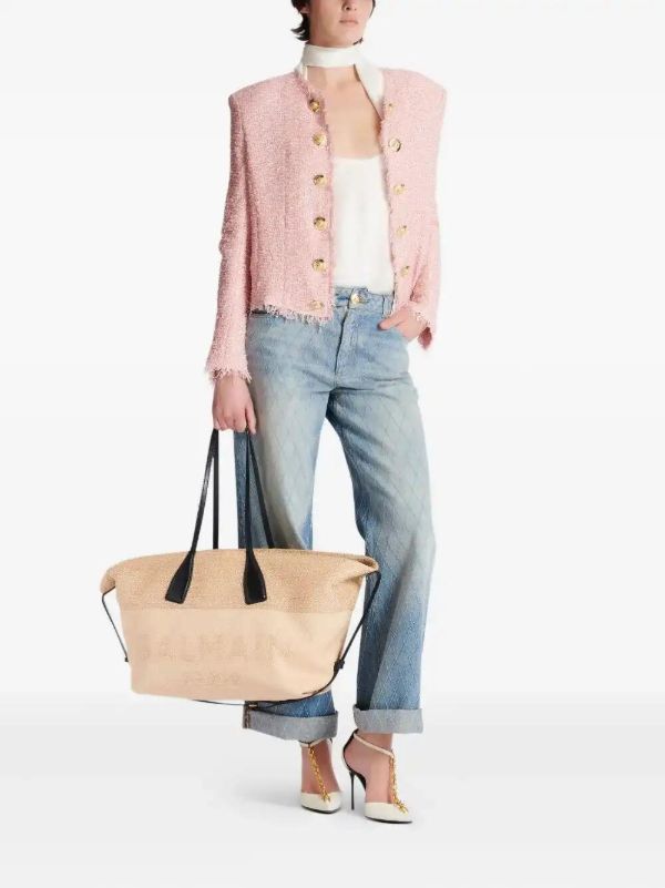 Browns Balmain Track Tote Bag | Browns Shoulder Bags