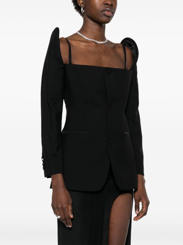 Browns BETTTER Black Farrow Blazer | Browns Blazers