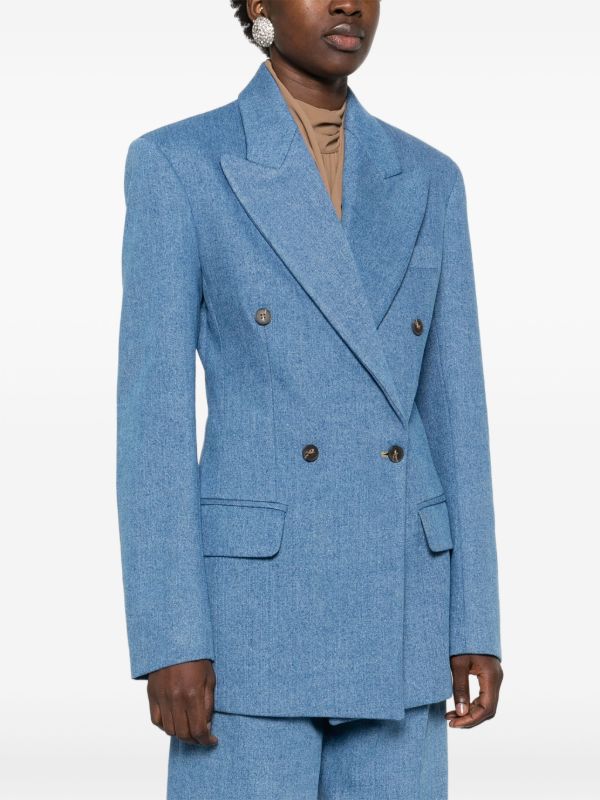 Browns BETTTER Blue Cotton Blazer | Browns Blazers