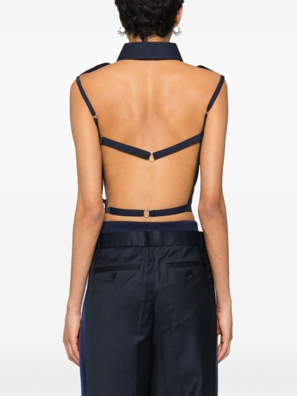 Browns BETTTER Open-back Shirt | Browns Shirts