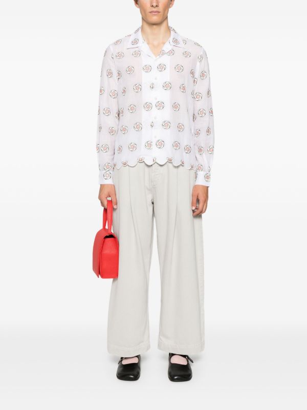 Browns BODE Floral Aperture Shirt | Browns Shirts