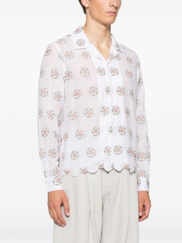 Browns BODE Floral Aperture Shirt | Browns Shirts