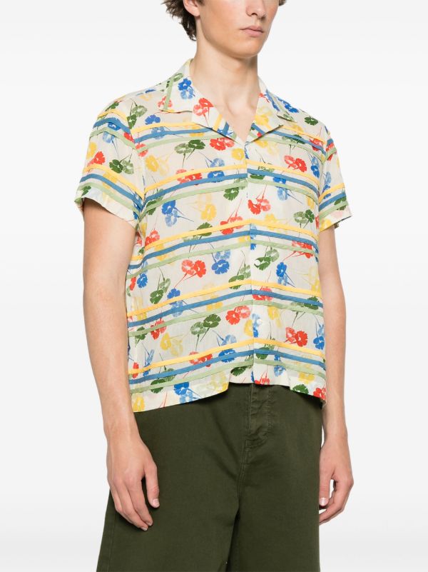Browns BODE Flower Stamp Shirt | Browns Shirts