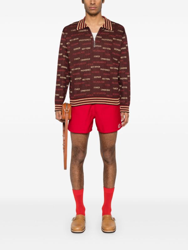 Browns BODE Red Spring Shorts | Browns Deck Shorts