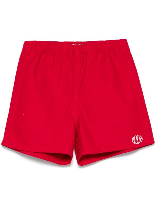 browns BODE Red Spring Shorts | Browns Deck Shorts