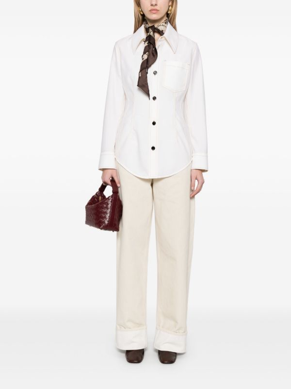 Browns Bottega Veneta Wool Shirt | Browns Shirts