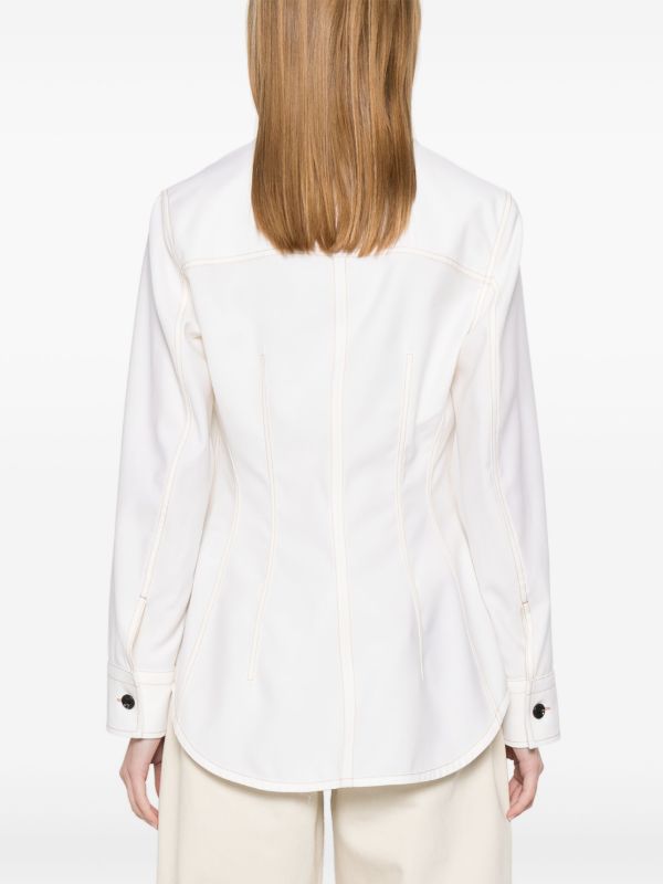 Browns Bottega Veneta Wool Shirt | Browns Shirts