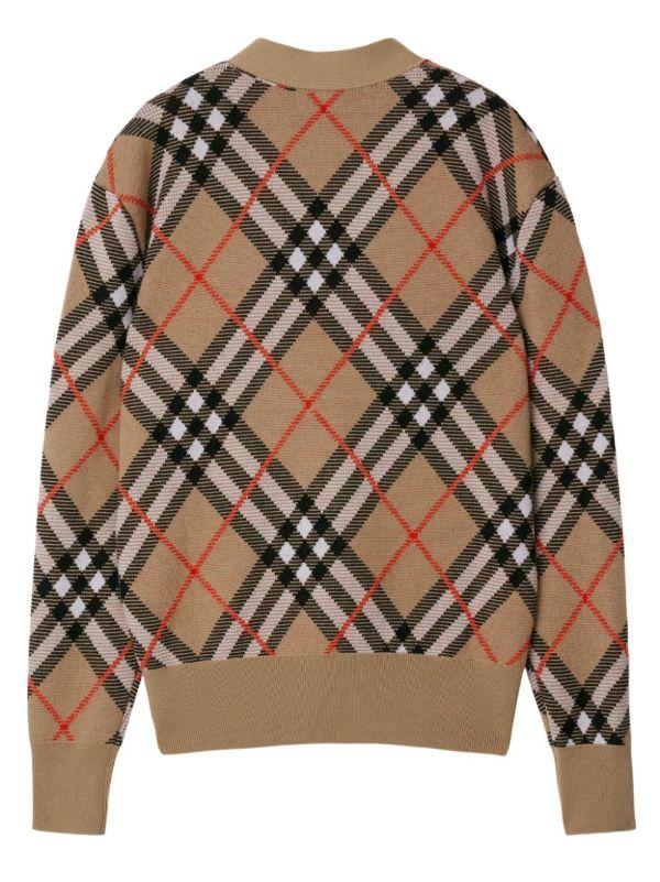 Browns Burberry Check Cardigan | Browns Cardigans