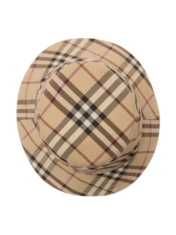Browns Burberry Checked Bucket Hat | Browns Hats