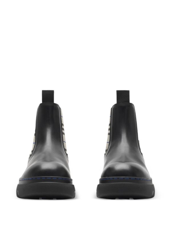 Browns Burberry Leather Chelsea Boots | Browns Boots