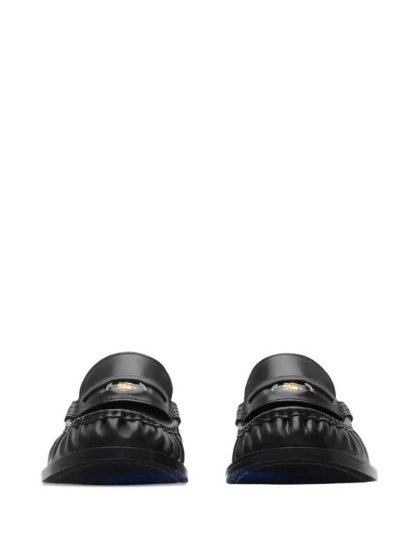 Browns Burberry Leather Loafers | Browns Loafers
