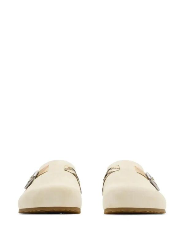 Browns Burberry Suede Urchin Mules | Browns Mules