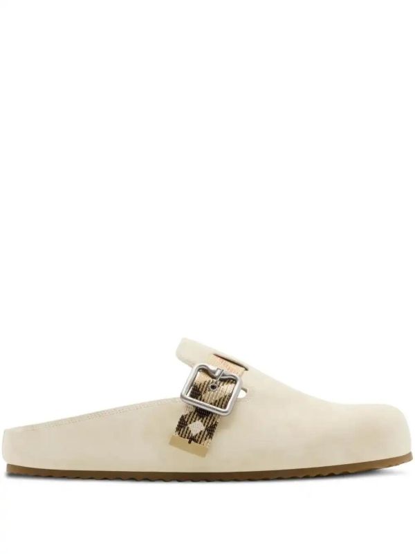 browns Burberry suede Urchin mules | Browns Mules