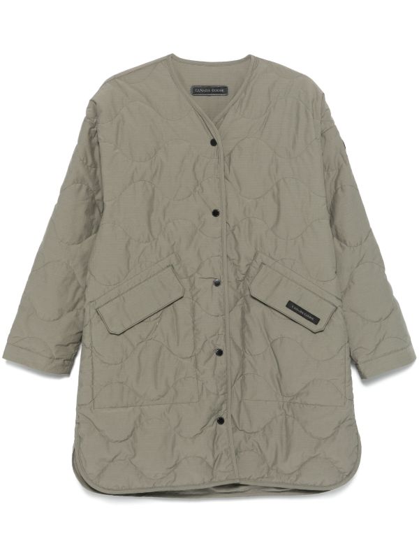 browns Canada Goose Green Elgin Coat | Browns Parkas