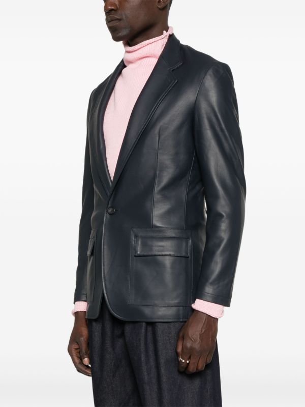 Browns Carter Young Leather Blazer | Browns Blazers