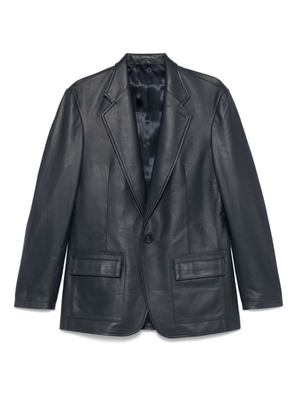 browns Carter Young leather blazer | Browns Blazers