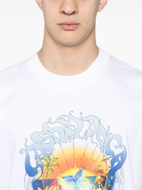 Browns Casablanca Printed T-Shirt | Browns T-Shirts
